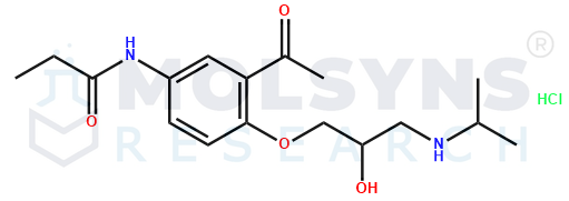 Acebutolol EP Impurity J Hydrochloride