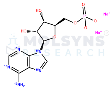 Adenosine-5'-Monophosphate-15N5 (Disodium salt)