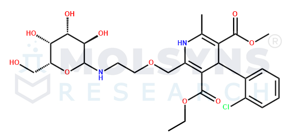 Amlodipine Galactose Adduct