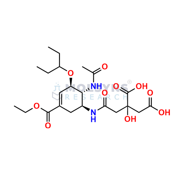 Oseltamivir Citric acid Adduct 1