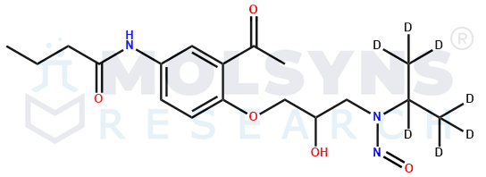N-Nitroso-Acebutolol-d7
