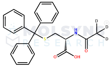 N-(Scetyl-d3)-S-trityl-L-cysteine